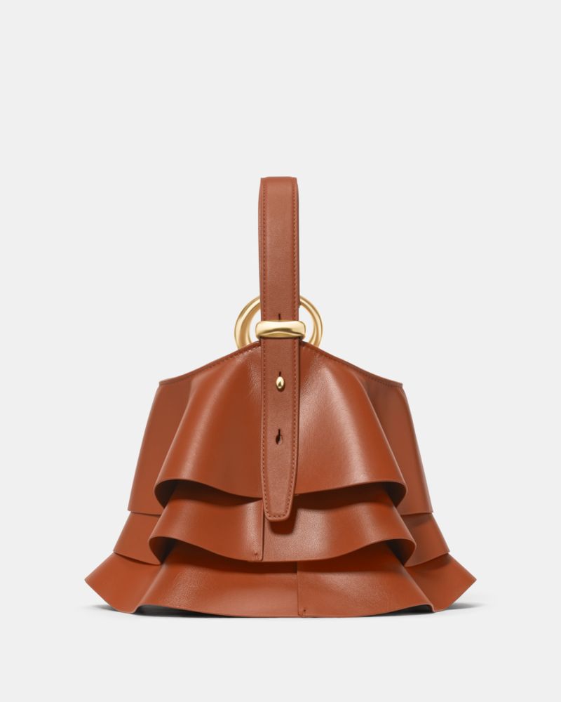 Kate Spade,Halo Pleated Wave Mini Bucket Bag,