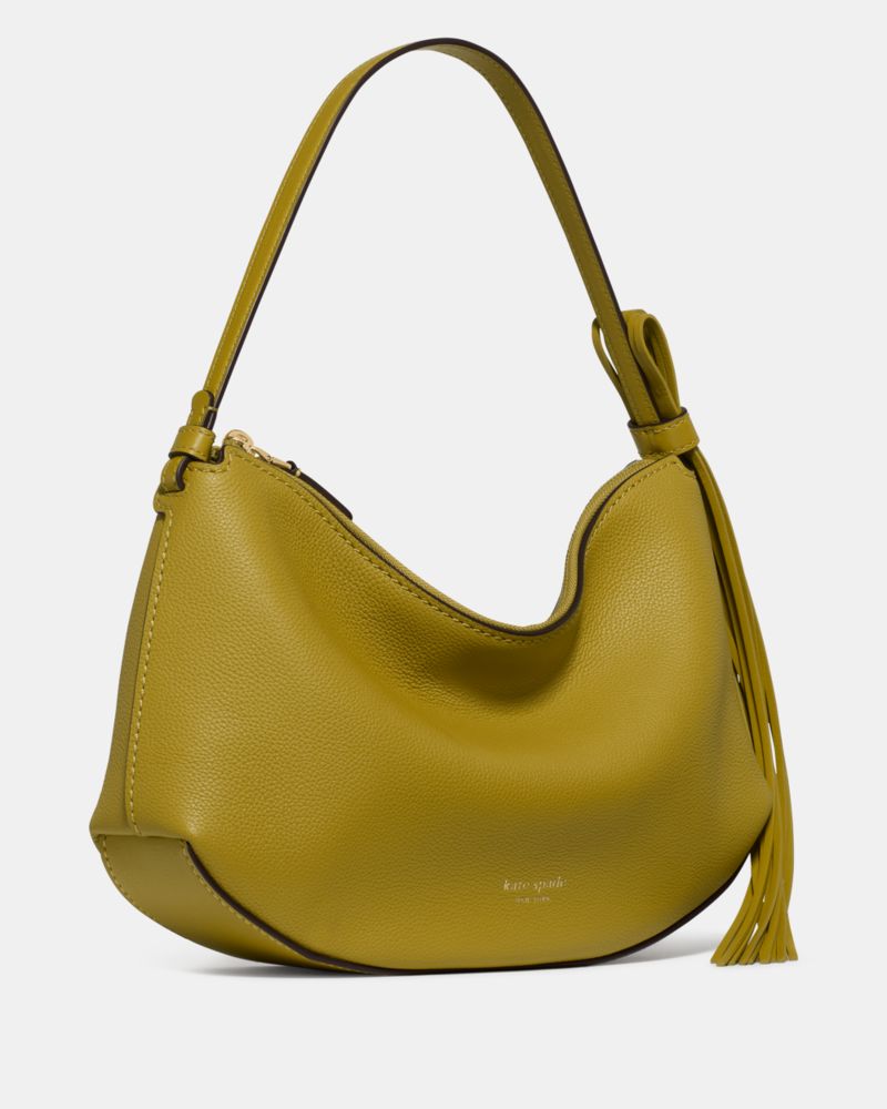 Kate Spade,ループ フリンジ ストラップ ショルダー バッグ,ショルダー・クロスボディ,ローレルリーフ