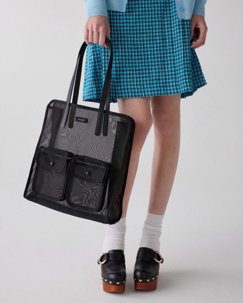 Kate Spade,Breezy Mesh Tote Bag,