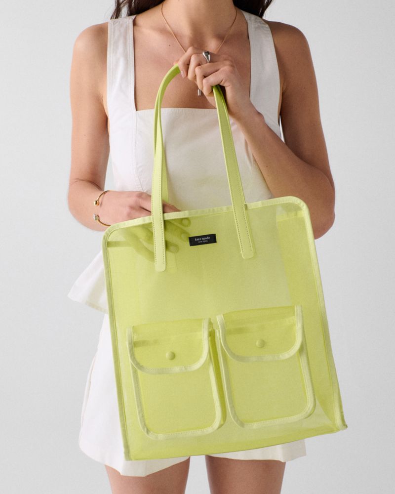 Kate Spade,Breezy Mesh Tote Bag,