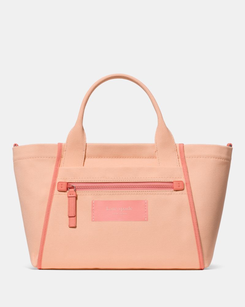 ケイトスペード　kate spade　キップキャンバススモールトート　ナチュラル キップ キャンバス スモール トート | トート | ケイト・スペード