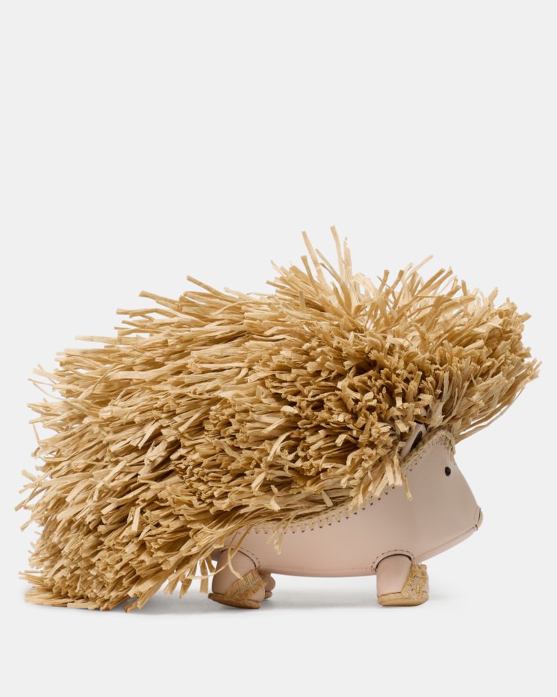 Kate Spade,Critters Raffia Stevie Hedgehog Mini Bag,