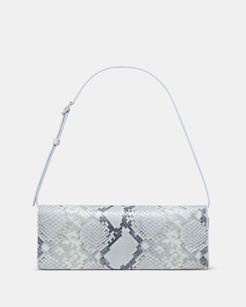 Kate Spade,Deco Snake Embossed Soft Mini Shoulder Bag,