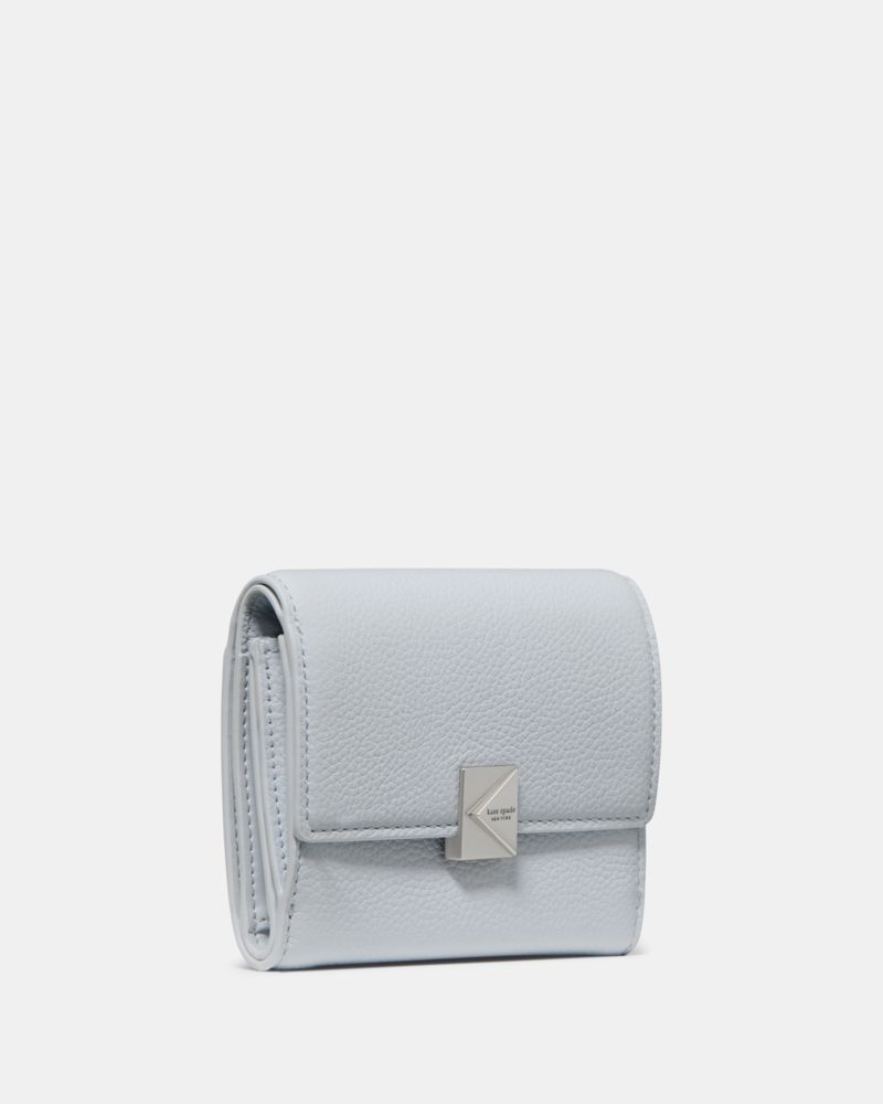 Kate Spade,デコ スモール フラップ ウォレット,二つ折り・ミニ財布,ペールサファリン