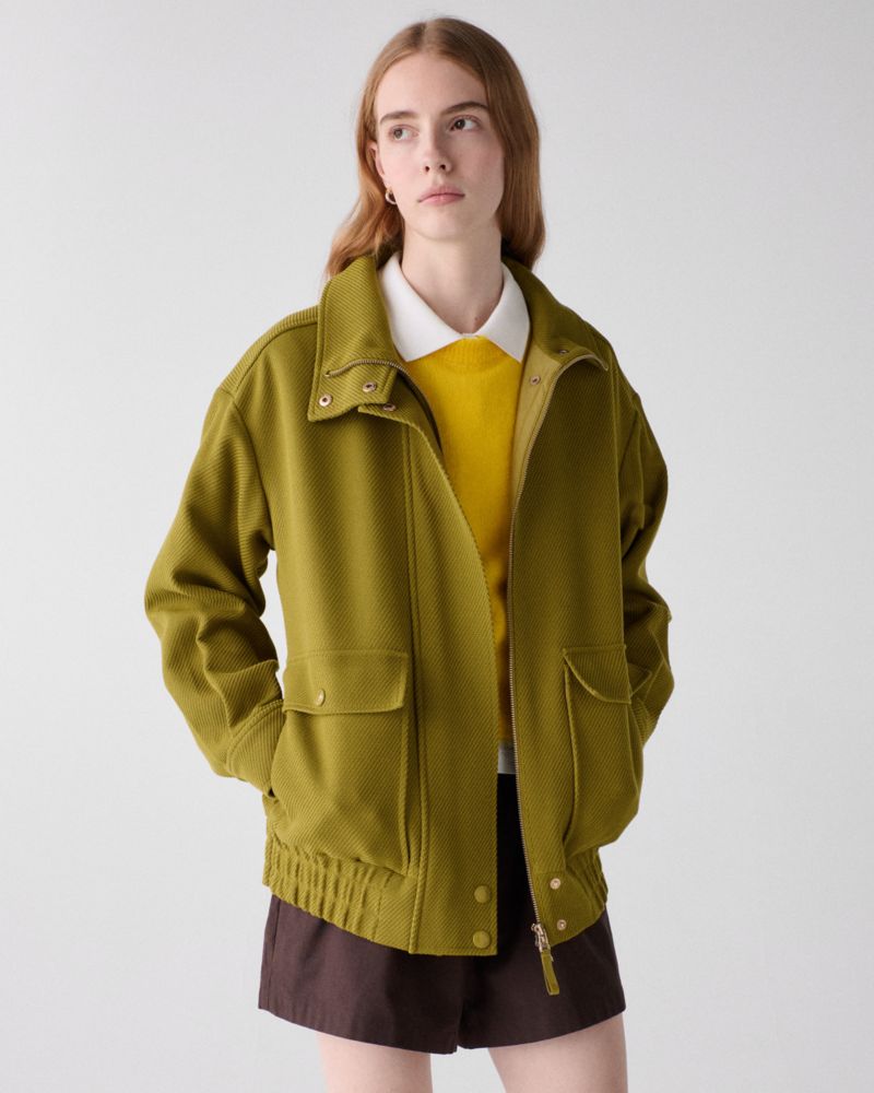 Kate Spade,Cotton Twill Blouson Jacket,