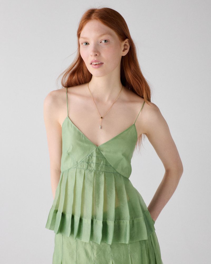 Kate Spade,Crinkled Organza Cami,