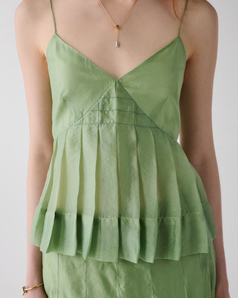 Kate Spade,Crinkled Organza Cami,