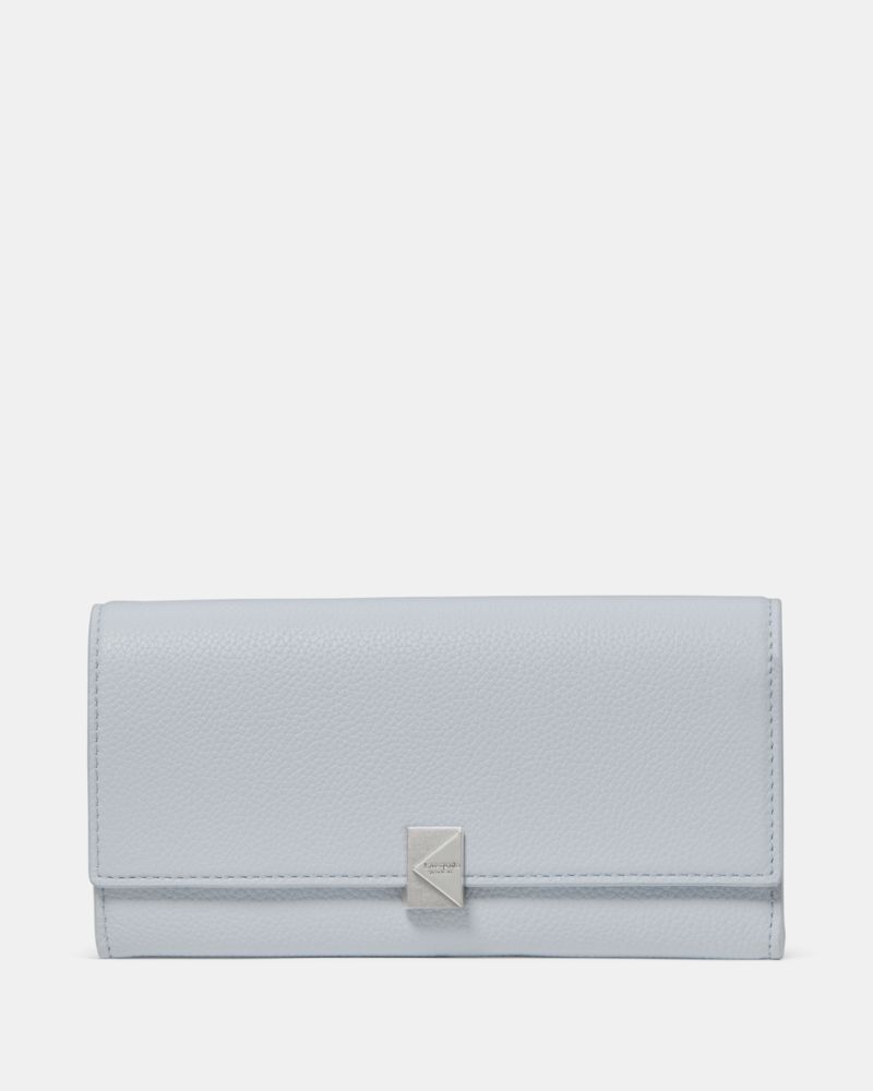 Kate Spade,デコ ラージ フラップ ウォレット,長財布,ペールサファリン