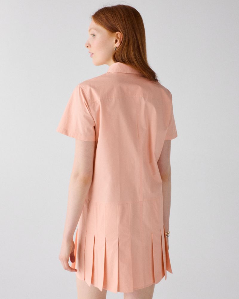 Kate Spade,Pleated Utility Shirtdress,