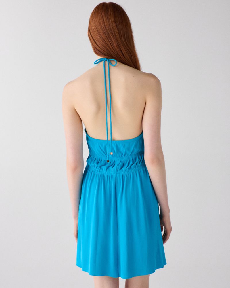 Kate Spade,Drapey Halter Mini Dress,