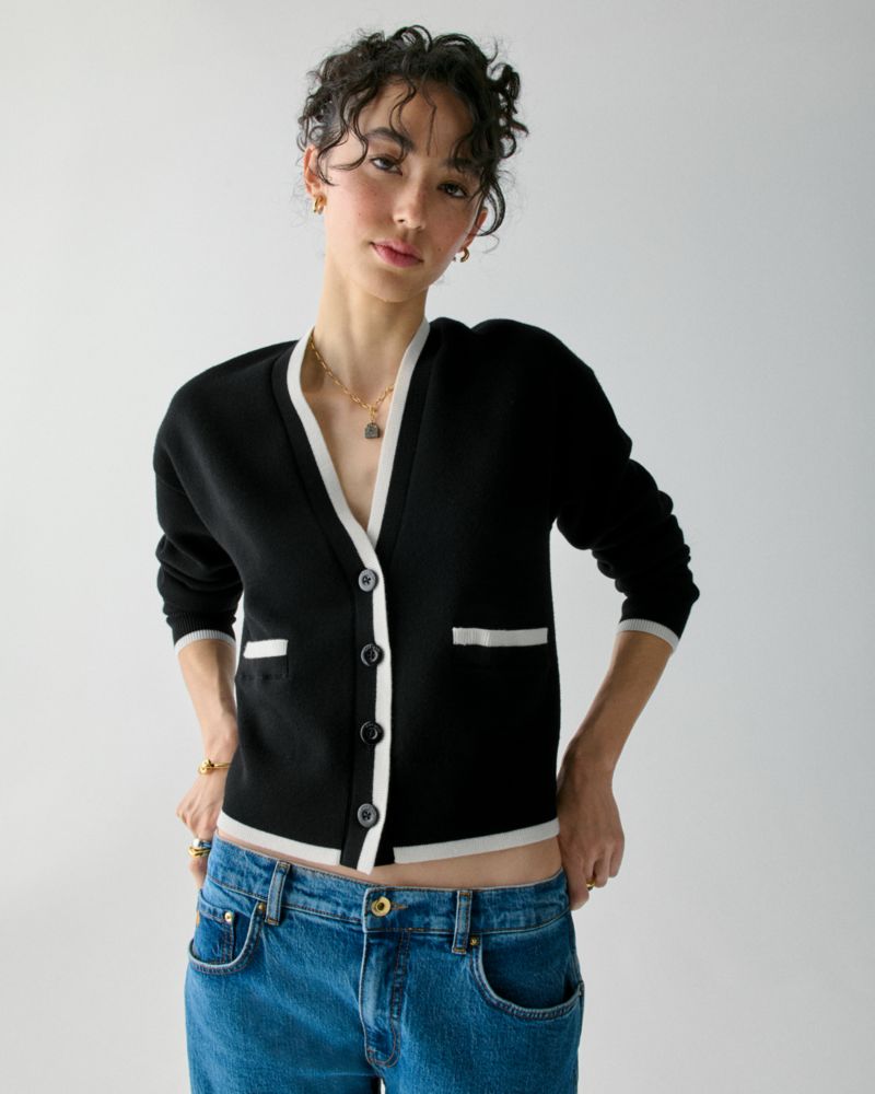 Kate Spade,V-neck Cardigan,