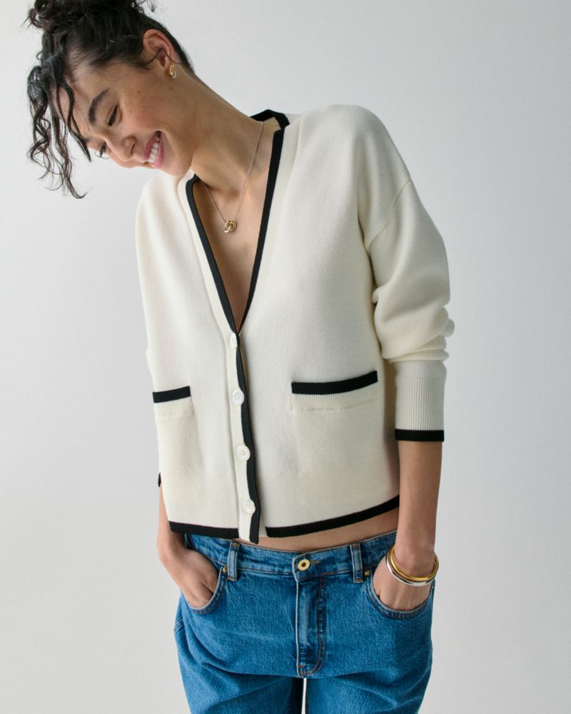 Kate Spade,V-neck Cardigan,