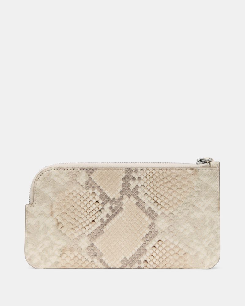 Kate Spade,Zippy Snake Embossed Wristlet,