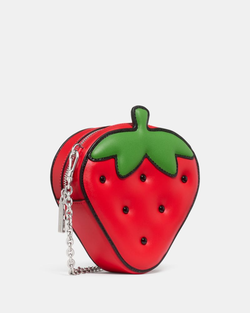 Kate Spade,Hello Kitty X Ksny 3d Strawberry Mini Crossbody Bag,