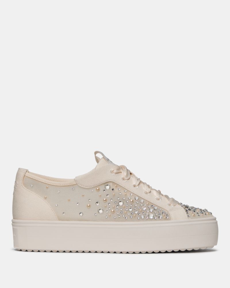 Kate Spade,Sam Icon Embellished Platform Sneaker,