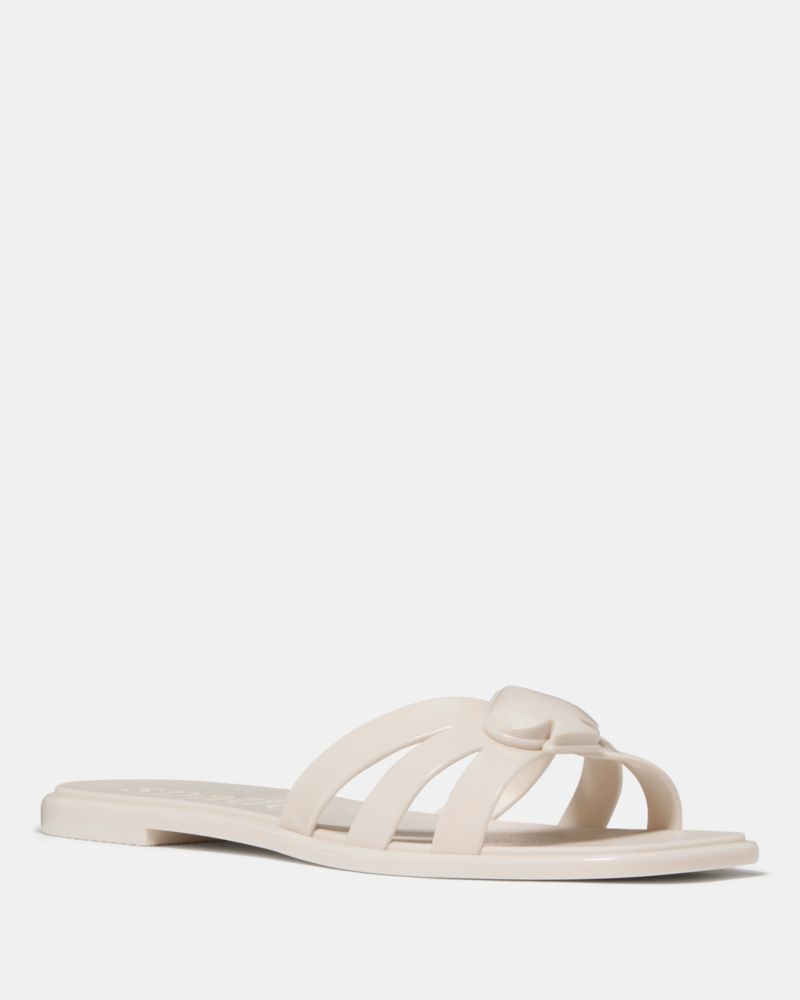 Kate Spade,Sculpted Spade Jelly Sandal,