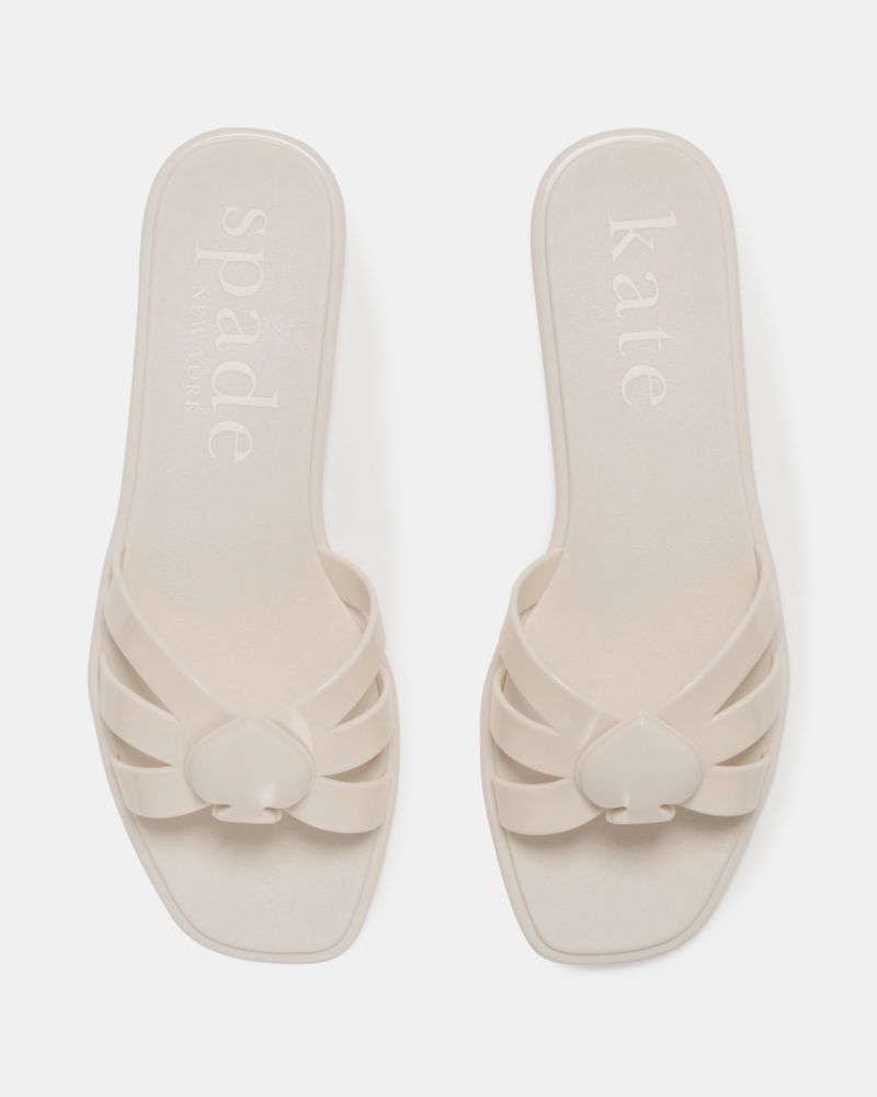 Kate Spade,Sculpted Spade Jelly Sandal,