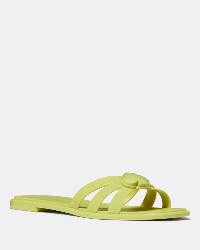 Kate Spade,Sculpted Spade Jelly Sandal,