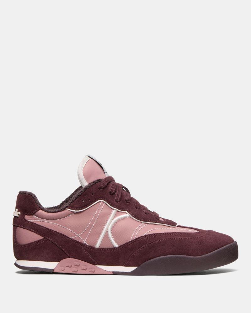 Kate Spade,KS Drift Sneaker,Leather, Thermoplastic Rubber, Lining French Terry, Terry Cloth, Lining Leather, Rubber, Linin...,