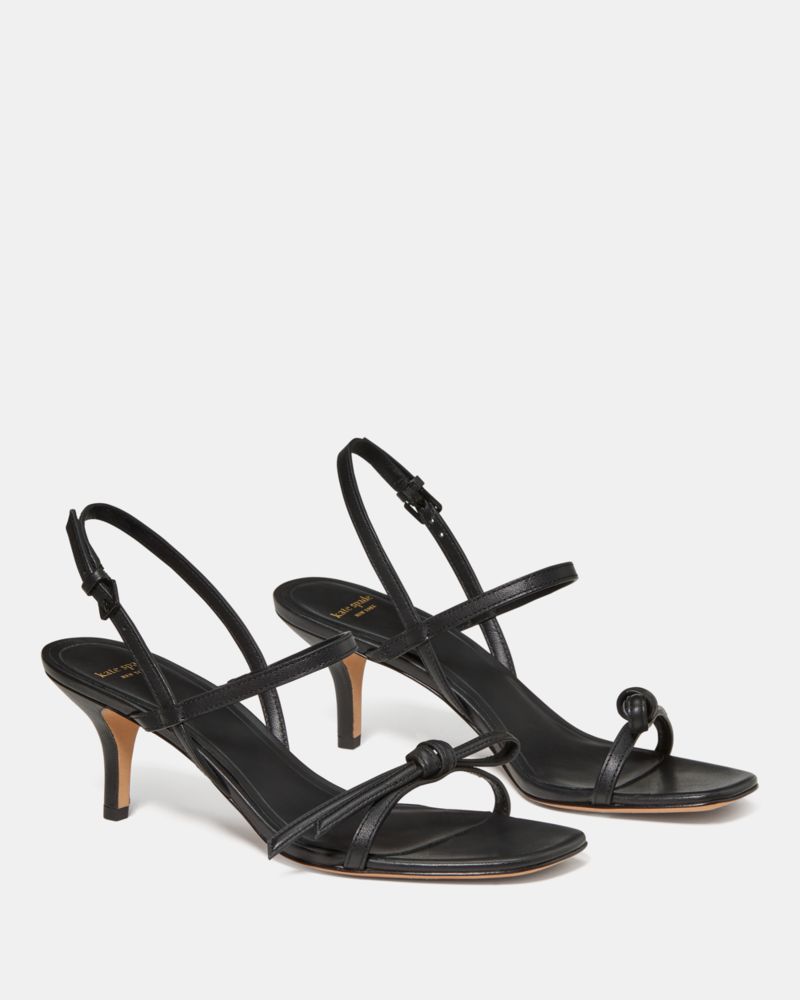 Kate Spade,Loop Kitten Heel Sandal,