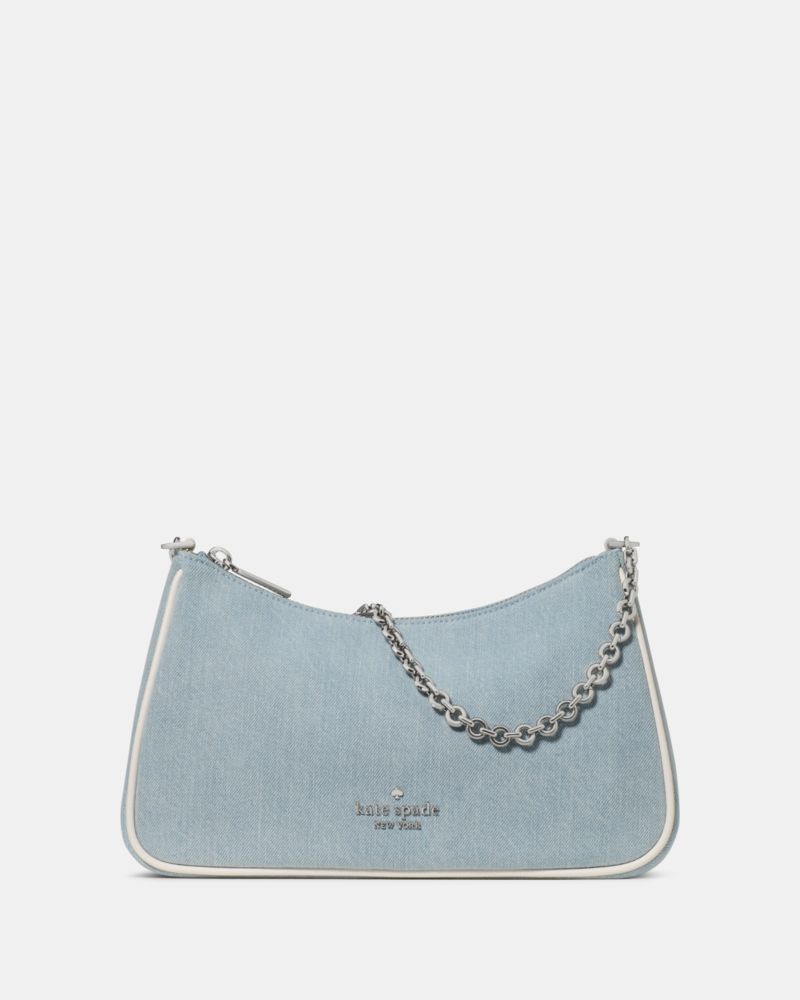 Kate Spade,マルゴー デニム ミディアム コンバーチブル クロスボディ,ショルダー・クロスボディ,ブルーマルチ