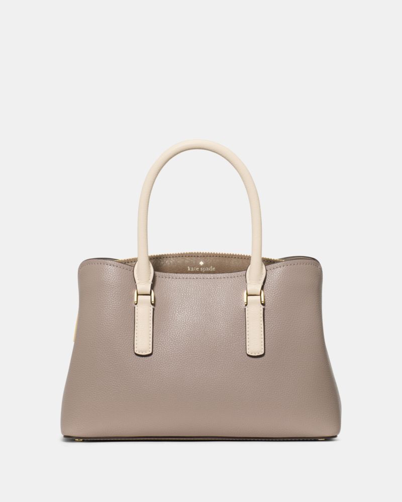 Kate Spade,Thompson Street Small Satchel Bag,Leather,Satchel,Logo, Gold Embellishment,Water Repellent,Casual, Work, Mother...,