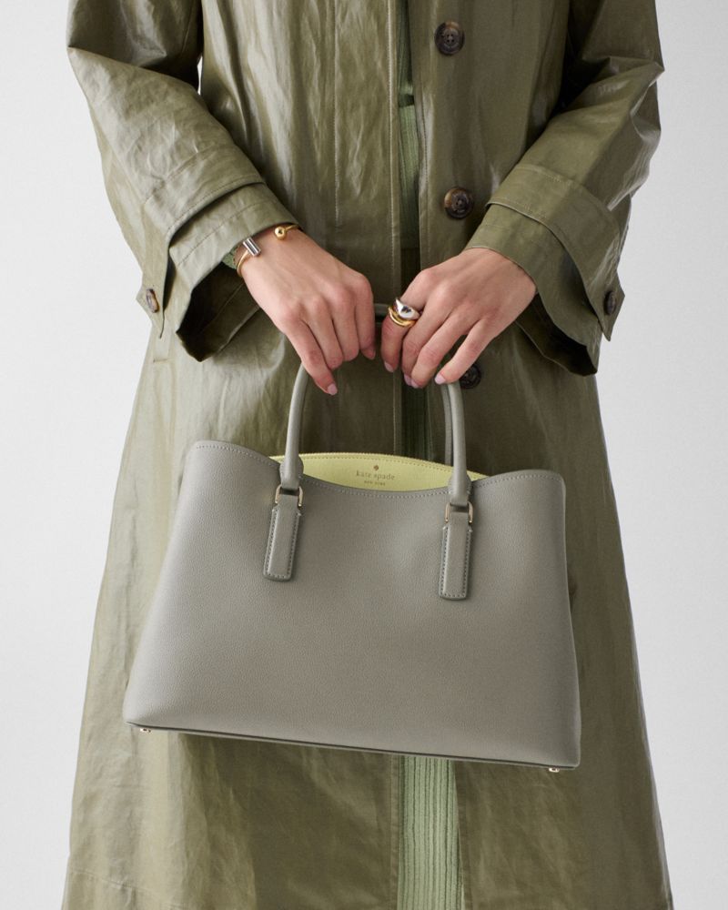 Kate Spade,トンプソン ストリート カラーブロック ミディアム サッチェル,ハンドバッグ,ダスキーパインマルチ