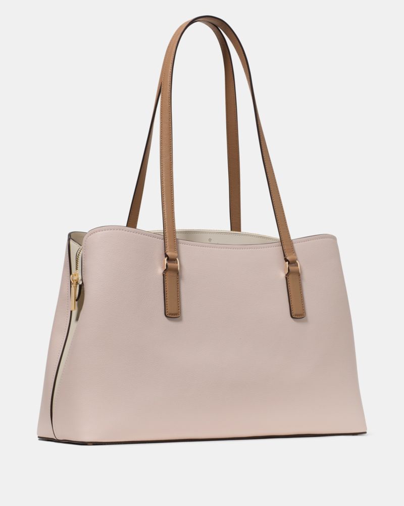 Kate Spade,トンプソン ストリート カラーブロック コミューター トート,トート,パウダードシュガーマルチ