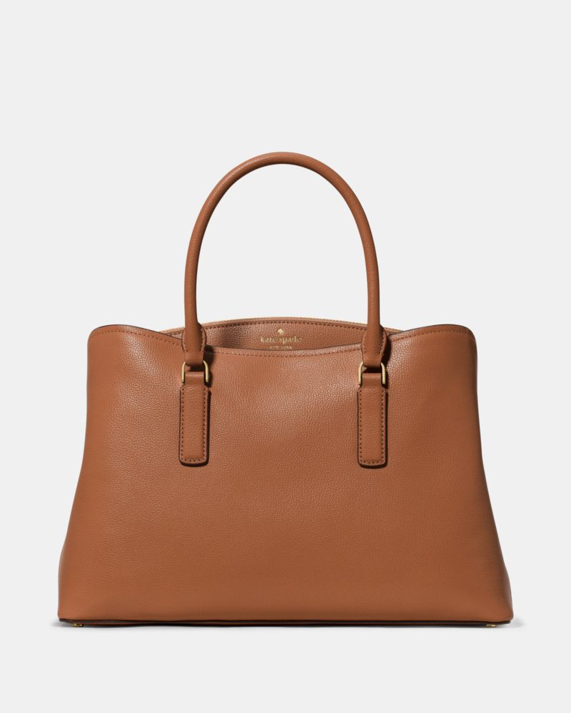 Kate Spade,Thompson Street Satchel Bag,Leather,Satchel,Logo,Lined,Water Repellent,Work, Weekend Getaway, Mother's Day