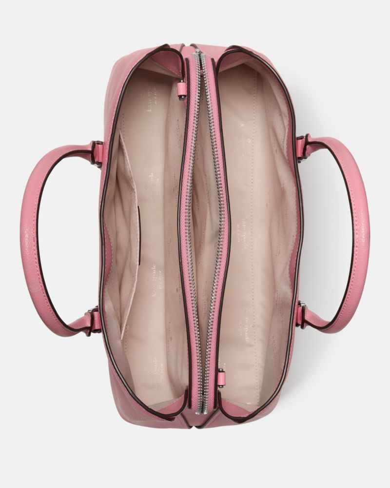 Kate Spade,Thompson Street Satchel Bag,Leather,Satchel,Lined,Work,Pink