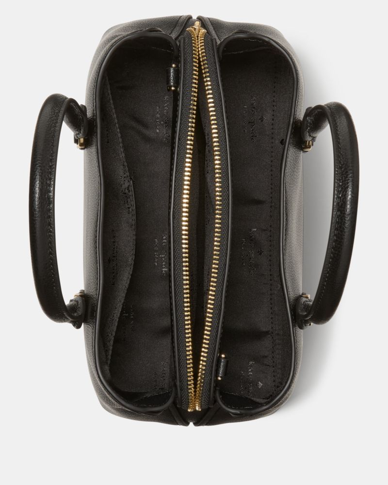 Kate Spade,Thompson Street Small Satchel Bag,Leather,Satchel,Casual,Black