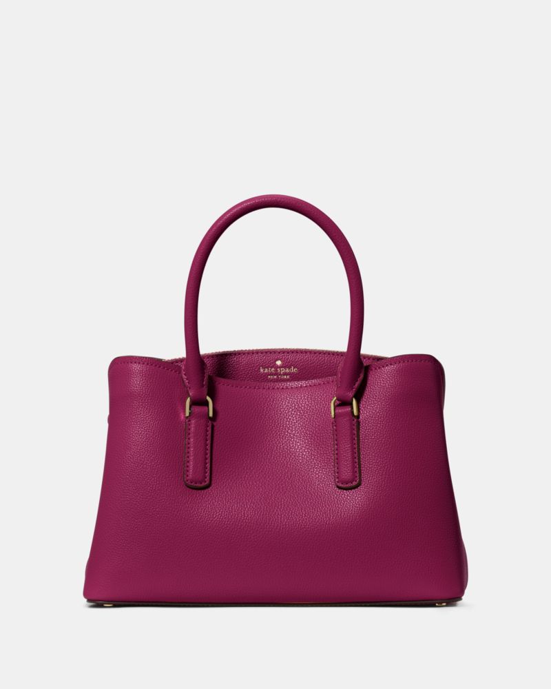 Kate Spade,Thompson Street Small Satchel Bag,Leather,Satchel,Logo,Water Repellent,Casual,