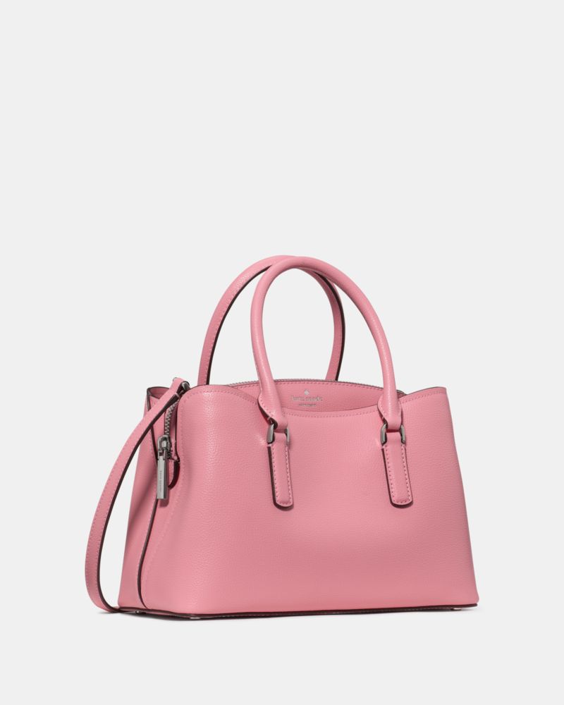 Kate Spade,Thompson Street Small Satchel Bag,Leather,Satchel,Casual,Pink