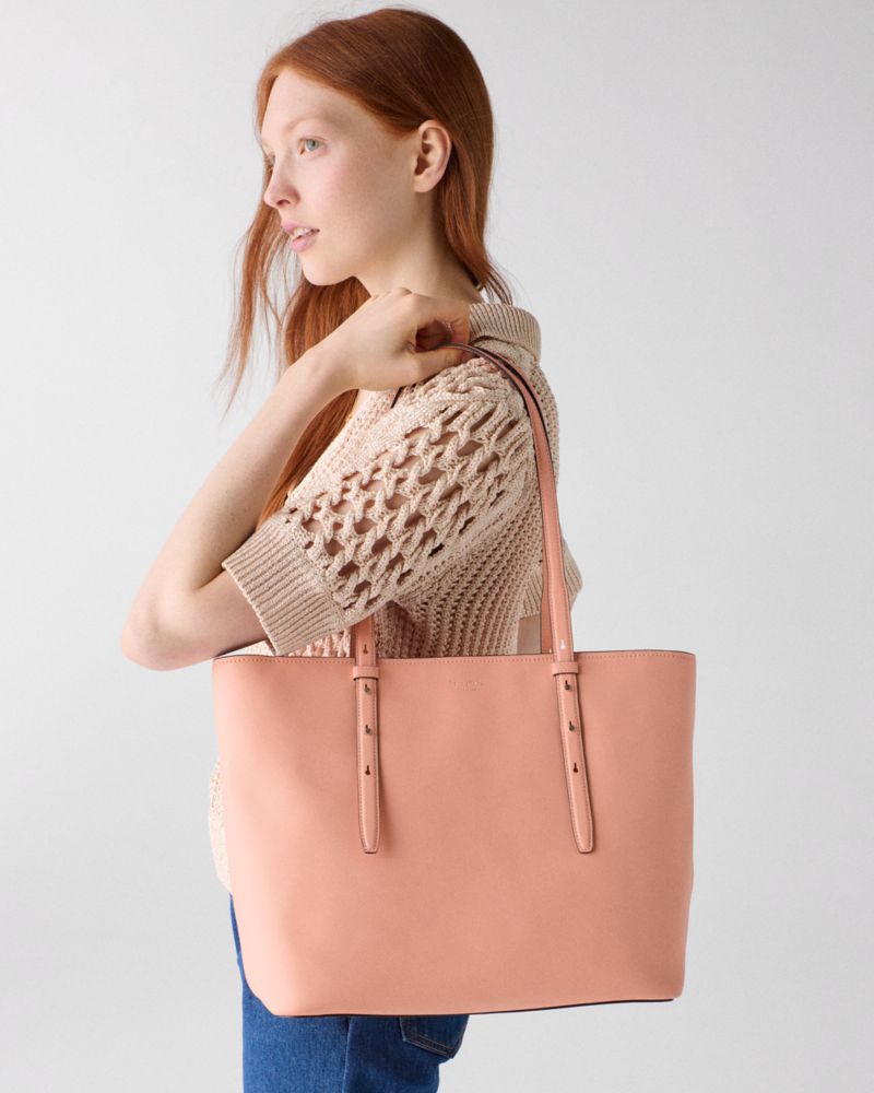 Kate Spade,Do It All Tote Bag,Leather,Tote,Casual,Pink