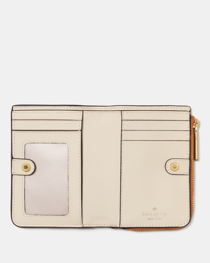 Kate Spade,Small L-zip Wallet,Brown