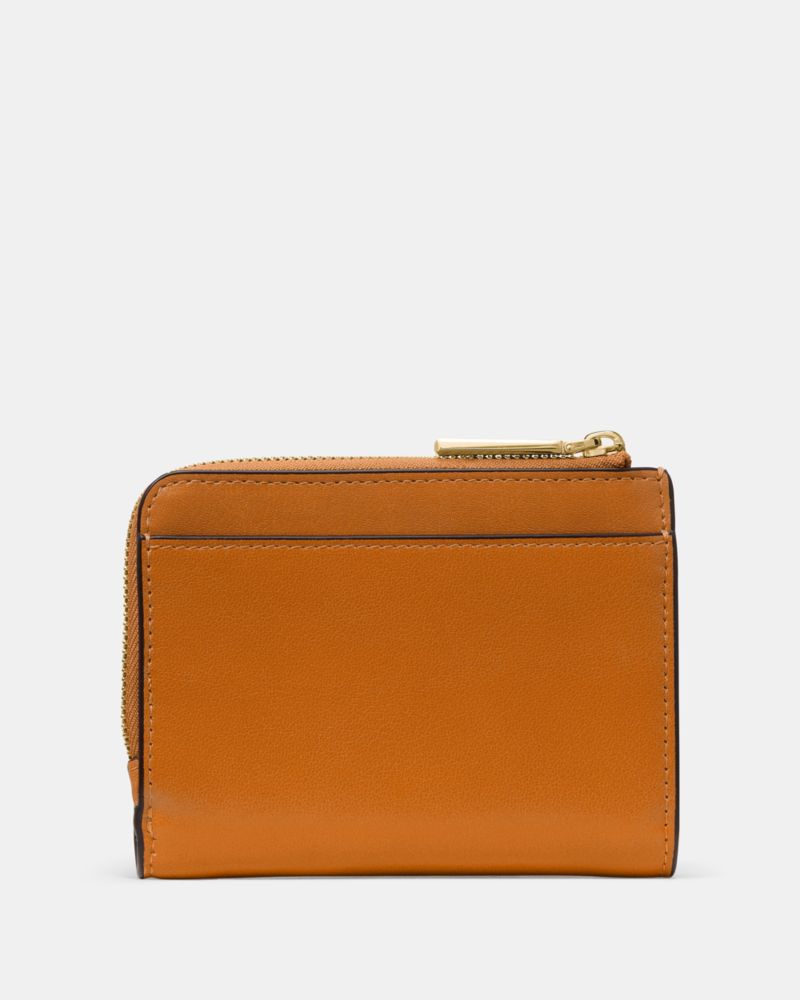 Kate Spade,Small L-zip Wallet,Brown