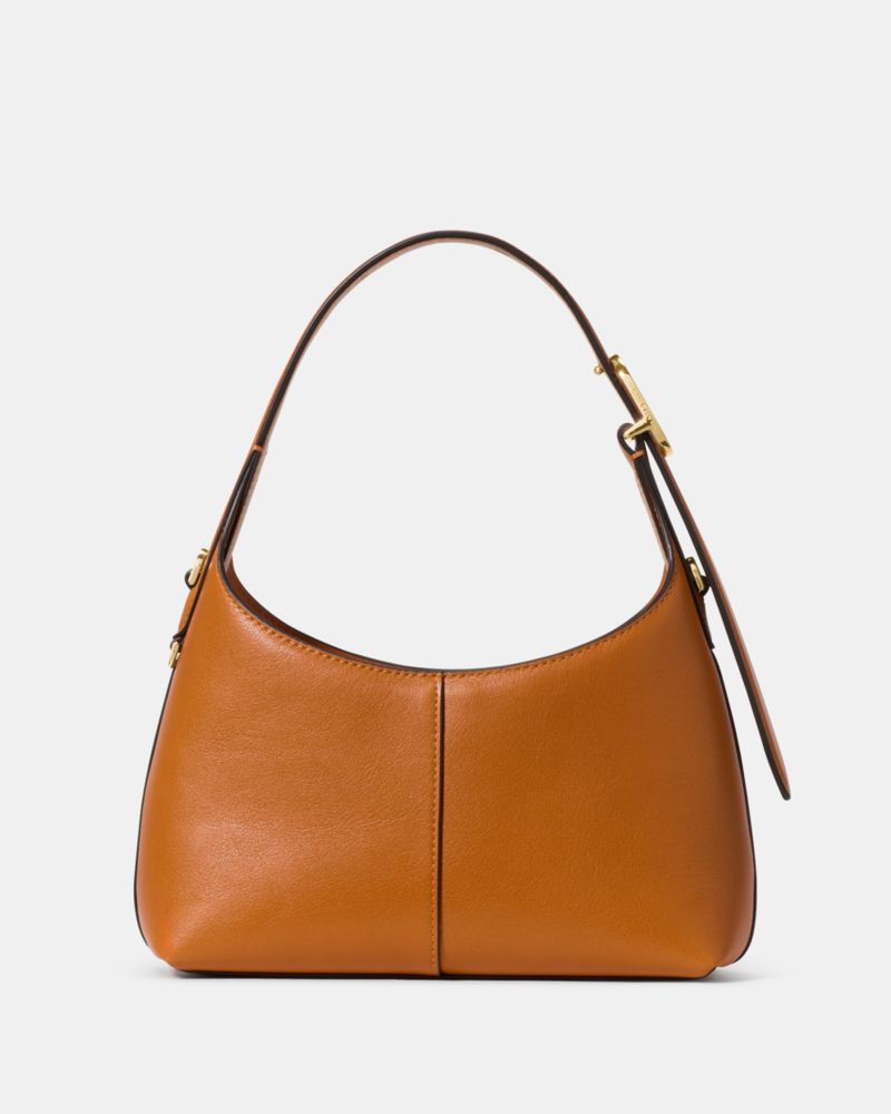 Kate Spade,454 Mini Crossbody Bag,Leather,Shoulder Bag,Metal Material,Logo,Metal,Casual,Brown