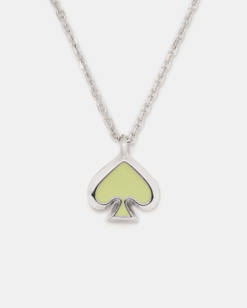 Kate Spade,Everyday Spade Enamel Mini Pendant,
