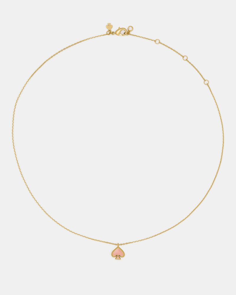 Kate Spade,Everyday Spade Enamel Mini Pendant,