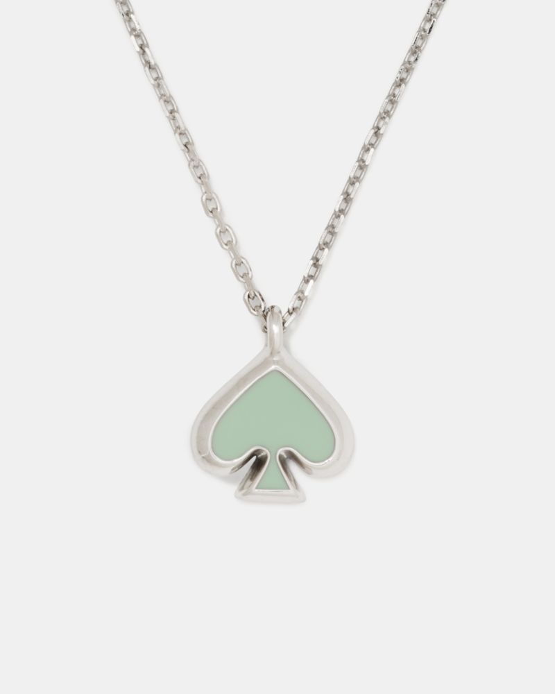 Kate Spade,Everyday Spade Enamel Mini Pendant,