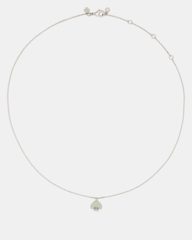 Kate Spade,Everyday Spade Enamel Mini Pendant,