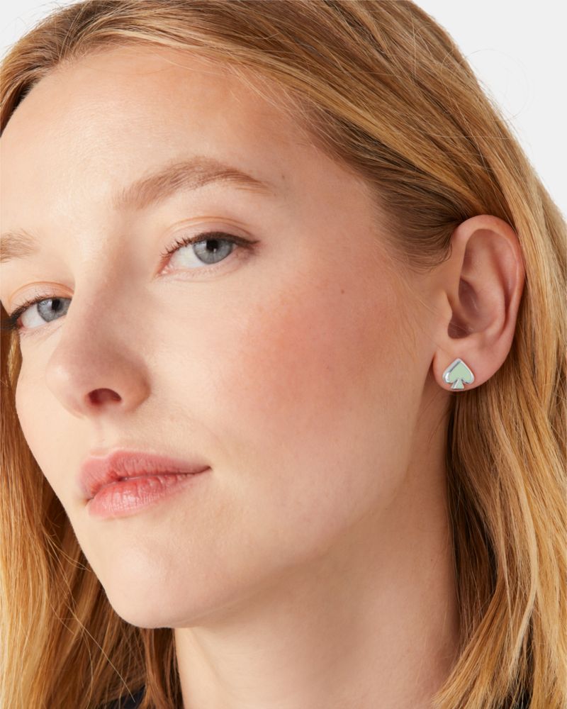 Kate Spade,Everyday Spade Enamel Studs,