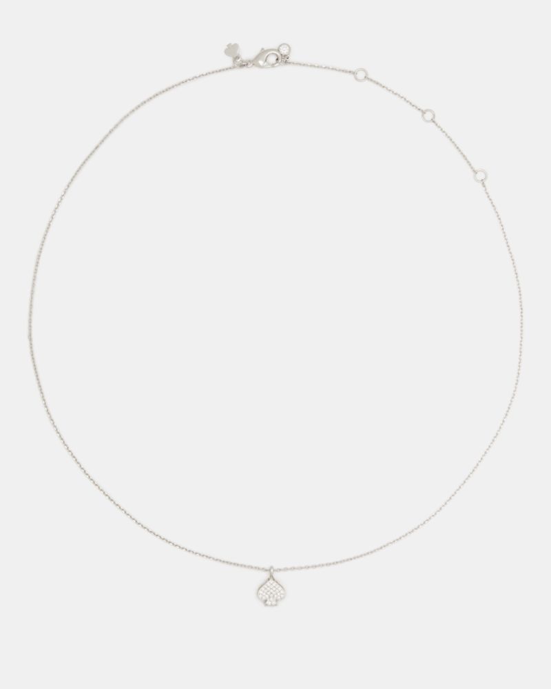 Kate Spade,Everyday Spade Pave Mini Pendant,