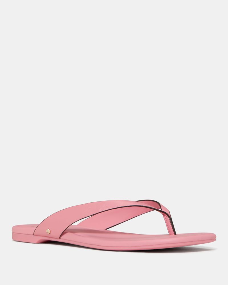 Kate Spade,Sandie Flip Flop Sandals,Pink