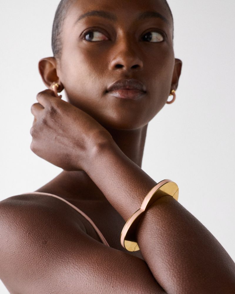 Kate Spade,ジオ ポップ ハート バングル,ブレスレット,ピンク