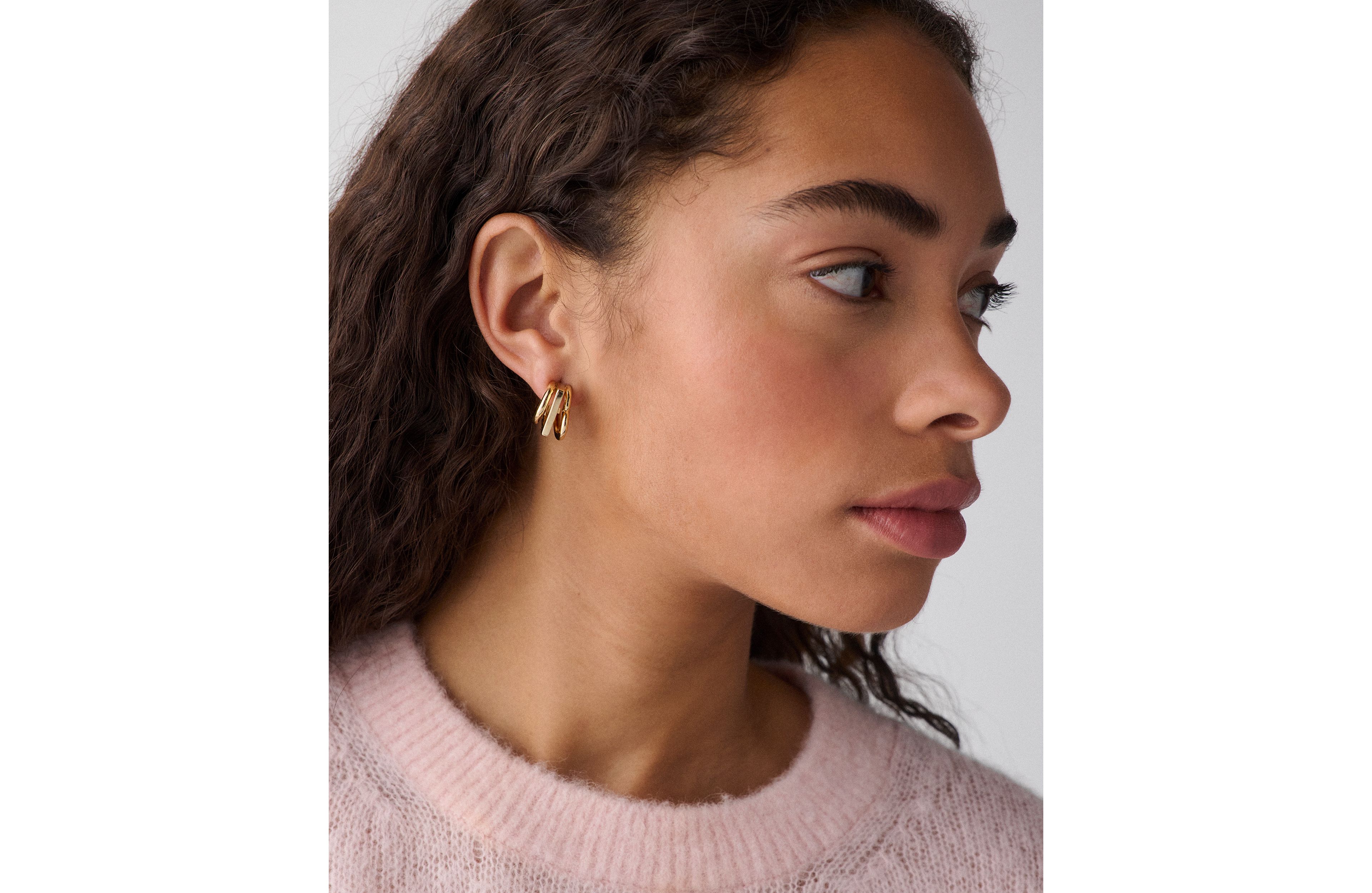 Geo Pop Stacked Hoops