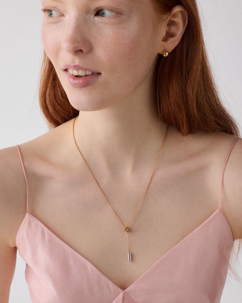 Kate Spade,Geo Pop Y Necklace,