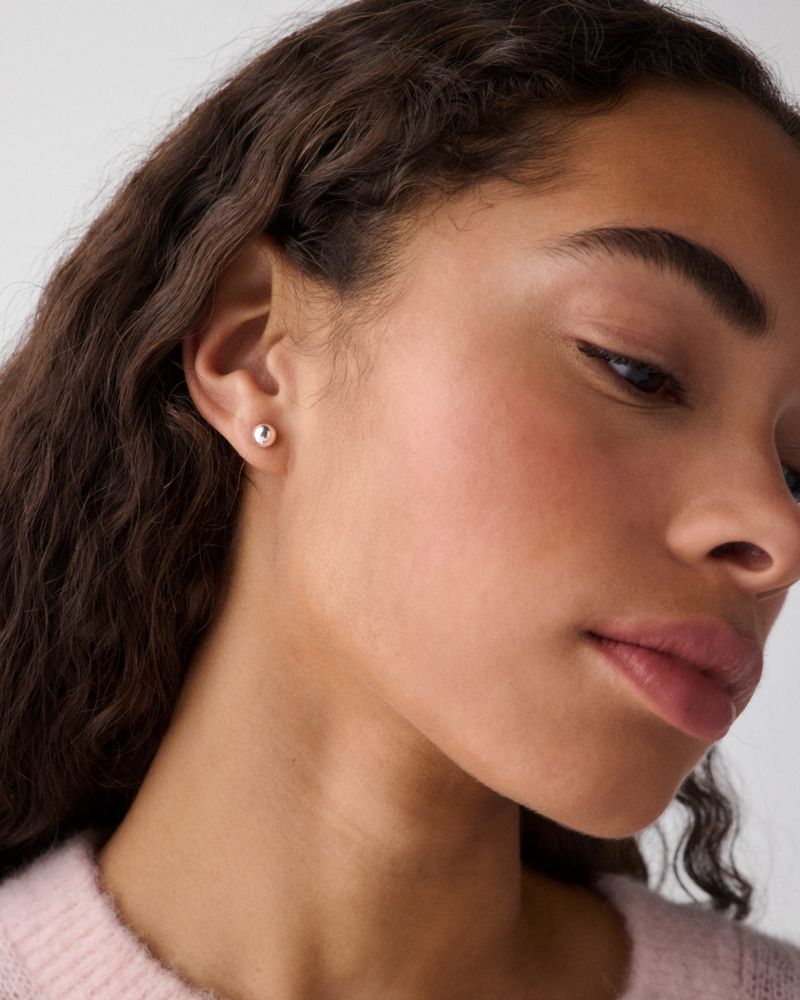 Kate Spade,Geo Pop Asymmetrical Studs,Gold