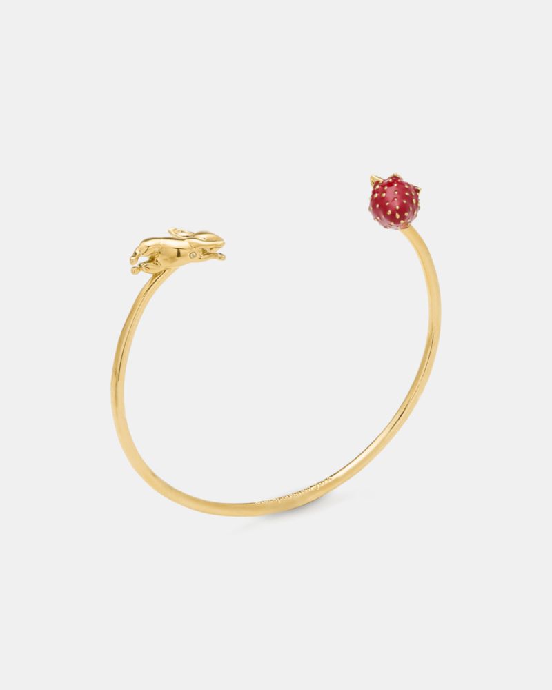 Kate Spade,Secret Garden Strawberry Cuff,