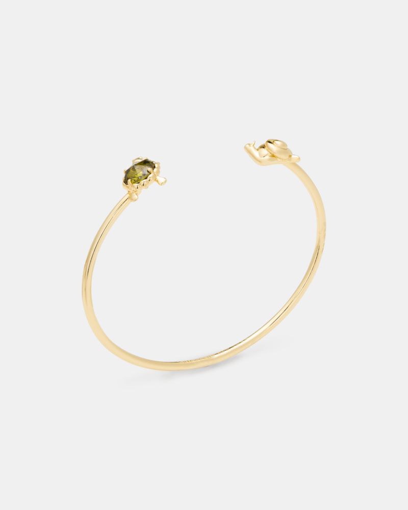 Kate Spade,Secret Garden Turtle Cuff,